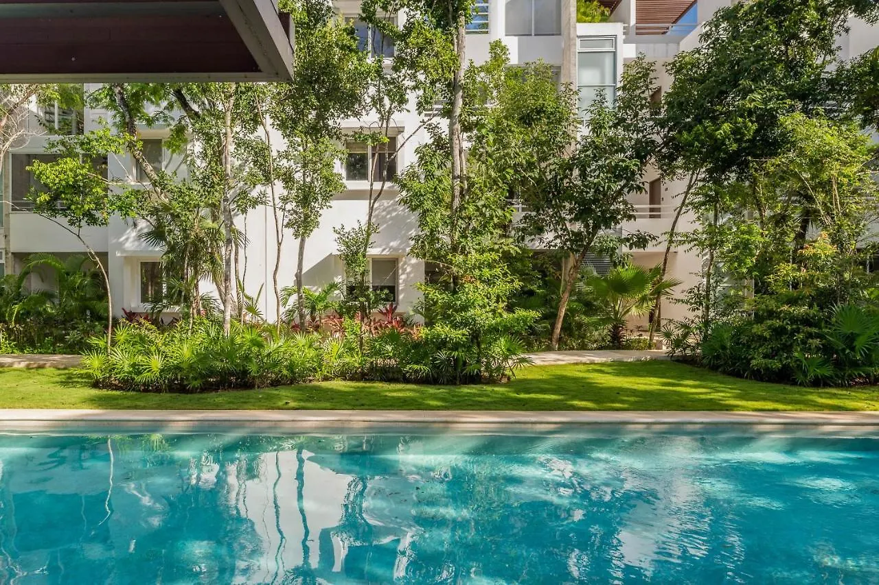 Appartamento Quiet 2Br In Tulum With Pool Spacious Patio Gym Messico