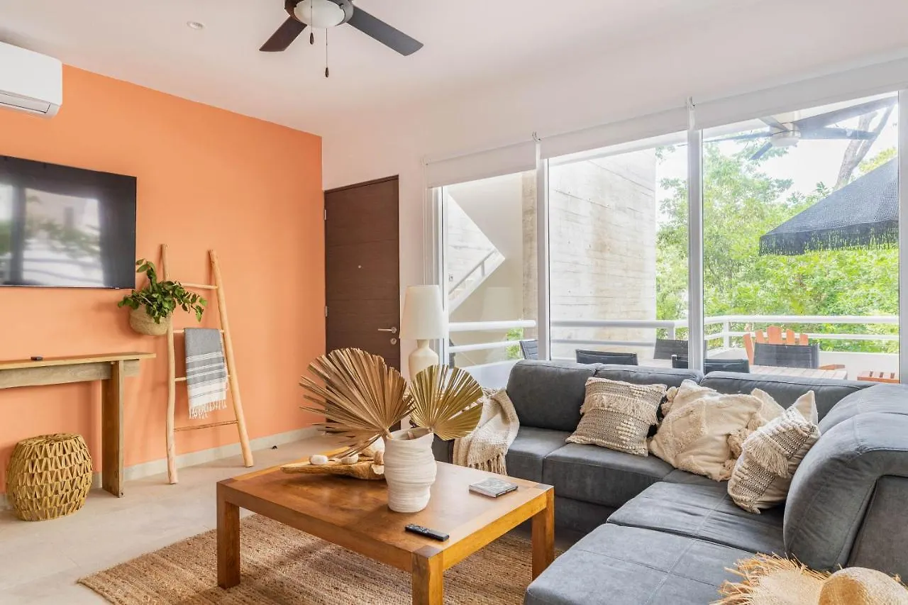 Appartamento Quiet 2Br In Tulum With Pool Spacious Patio Gym