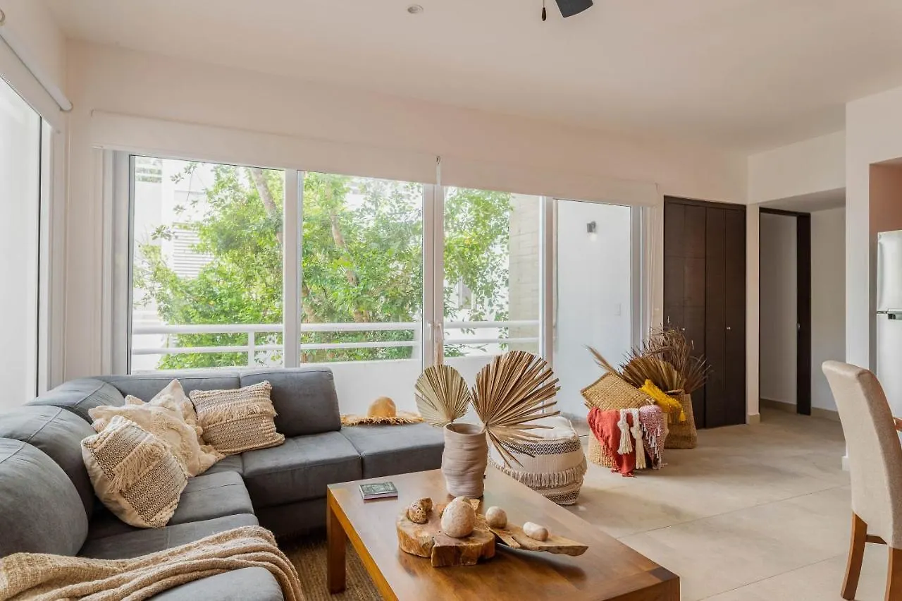 Quiet 2Br In Tulum With Pool Spacious Patio Gym 0*,  Messico
