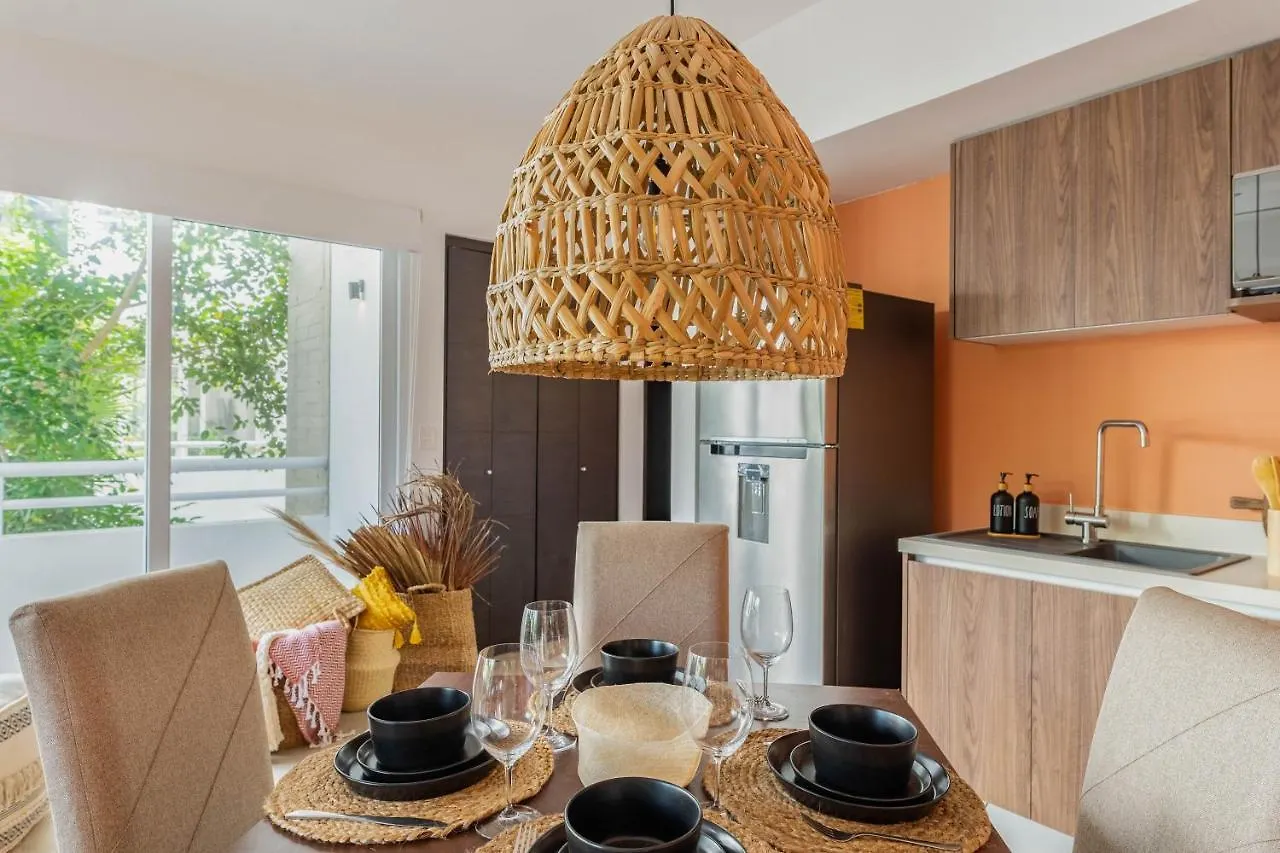 Quiet 2Br In Tulum With Pool Spacious Patio Gym Apartment